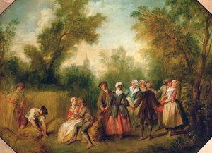 Sommaren eller dansen, 1738